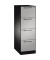 H&auml;ngeregistraturschrank 146225411S10035 Asisto, schwarzgrau/lichtgrau, 4 Schubladen, 1-bahnig