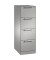 H&auml;ngeregistraturschrank 146225411S10012 Asisto, lichtgrau, 4 Schubladen, 1-bahnig