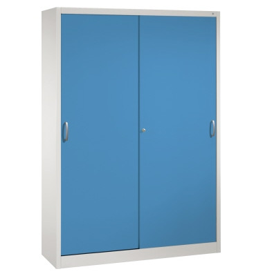Werkzeugschrank 214900S10052 8Böden 1950x1600x400mm lgr/lbl
