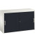 Akten-Sideboard 572300S10111 Schiebetüren 2x2OH B1200mm lgr/swgr