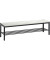 Umkleidebank 8051010S10064 Schuhrost 420x1500x353mm sgr/lgr