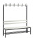 Garderobenbank 8051110S10068 Schuhrost 1650x1500x403mm sgr/lgr