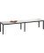 Umkleidebank 8052000S10006 420x1960x353mm sgr/lgr
