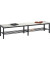 Umkleidebank 8052010S10060 Schuhrost 420x1960x353mm sgr/lgr