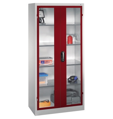 Werkzeugschrank 8921055S10070 Fenstert&uuml;r 1950x930x500mm lgr/rrt