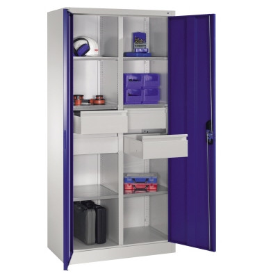 Werkzeugschrank groß 89213042S10029 6 Böden 4 Schubladen 1950x930x500mm Werkzeugschrank groß 89213042S10029 6 Böden 4 Schubladen 1950x930x500mm