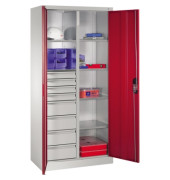 Werkzeugschrank 8921305S10049 6Bd. 8Sch. 1950x930x500mm lgr/rrt