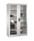 Werkzeugschrank 8931055S10052 Fenstertür 1950x1200x500mm lgr/lgr