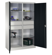 Werkzeugschrank 89313042S10125 6Bd. 4Sch. 1950x1200x500mm lgr/sgr