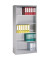 Aktenregal 9160000S10000 m. Rückwand 5OH 1950x930x400mm lgr