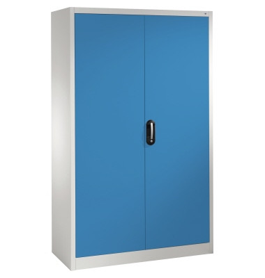 Stahlschrank Acurado 9460000S10291, abschlie&szlig;bar, 5 OH, lichtblau/lichtgrau, 120x195x40cm (BxHxT)
