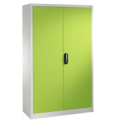 Stahlschrank Acurado 9460000S10356, abschlie&szlig;bar, 5 OH, gr&uuml;n/lichtgrau, 120x195x40cm (BxHxT)