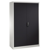 Stahlschrank Acurado 9460000S10362, abschlie&szlig;bar, 5 OH, schwarzgrau/lichtgrau, 120x195x40cm (BxHxT)
