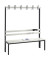 Garderobenbank 8051100S10015 1650x1500x403mm sgr/lgr