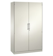 Stahlschrank Asisto 141001000S10025, abschlie&szlig;bar, 5 OH, verkehrswei&szlig;, 120x198x43,5cm (BxHxT)