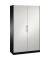 Stahlschrank Asisto 141001000S10185, abschlie&szlig;bar, 5 OH, schwarzgrau/lichtgrau, 120x198x43,5cm (BxHxT)