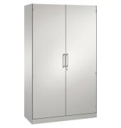 Stahlschrank Asisto 141001000S10009, abschlie&szlig;bar, 5 OH, lichtgrau, 120x198x43,5cm (BxHxT)