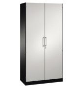 Stahlschrank Asisto 141002000S10196, abschlie&szlig;bar, 5 OH, schwarzgrau/lichtgrau, 100x198x43,5cm (BxHxT)