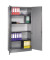 Stahlschrank C 3000 Asisto 141002000S10033, abschlie&szlig;bar, 5 OH, wei&szlig;aluminium/silber, 100x198x43,5cm (BxHxT)