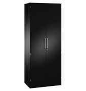 Stahlschrank Asisto 141003000S10030, abschlie&szlig;bar, 5 OH, schwarzgrau, 80x198x43,5cm (BxHxT)