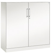 Stahlschrank Asisto 141031000S10080, abschlie&szlig;bar, 3 OH, verkehrswei&szlig;, 120x131x43,5cm (BxHxT)