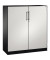 Stahlschrank Asisto 141031000S10093, abschlie&szlig;bar, 3 OH, schwarzgrau/lichtgrau, 120x131x43,5cm (BxHxT)