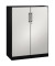 Stahlschrank Asisto 141032000S10155, abschlie&szlig;bar, 3 OH, schwarzgrau/lichtgrau, 100x131x43,5cm (BxHxT)