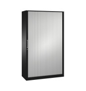 Rollladenschrank Asisto 143001000S10007, abschlie&szlig;bar, 5 OH, schwarzgrau/lichtgrau, 120x198x43,5cm (BxHxT)