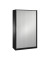 Rollladenschrank Asisto 143001000S10007, abschlie&szlig;bar, 5 OH, schwarzgrau/lichtgrau, 120x198x43,5cm (BxHxT)