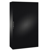 Rollladenschrank Asisto 143001000S10012, abschlie&szlig;bar, 5 OH, schwarzgrau, 120x198x43,5cm (BxHxT)