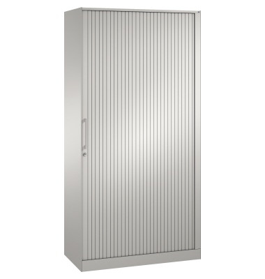 Rollladenschrank Asisto 143002000S10002, abschlie&szlig;bar, 5 OH, lichtgrau, 100x198x43,5cm (BxHxT)