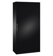 Rollladenschrank Asisto 143002000S10018, abschlie&szlig;bar, 5 OH, schwarzgrau, 100x198x43,5cm (BxHxT)