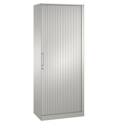 Rollladenschrank Asisto 143003000S10005, abschlie&szlig;bar, 5 OH, lichtgrau, 80x198x43,5cm (BxHxT)