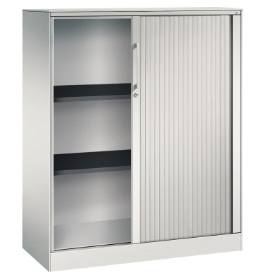Rollladenschrank Asisto 143032000S10073, abschlie&szlig;bar, 3 OH, lichtgrau, 100x131x43,5cm (BxHxT)