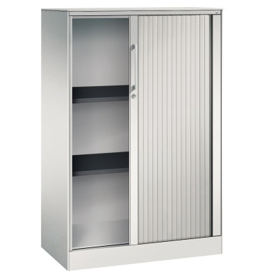 Rollladenschrank Asisto 143033000S10053, abschlie&szlig;bar, 3 OH, lichtgrau, 80x131x43,5cm (BxHxT)