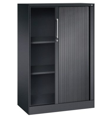 Rollladenschrank Asisto 143033000S10054, abschlie&szlig;bar, 3 OH, schwarzgrau, 80x131x43,5cm (BxHxT)