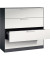 Hängeregistraturschrank Asisto 146021413S10119 A4 3bahnig sgr/lgr