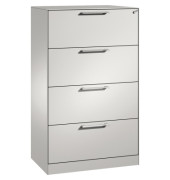 Hängeregistraturschrank Asisto 146023412S10014 A4 2bahnig lgr/lgr