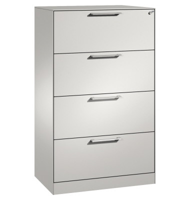 Hängeregistraturschrank Asisto 146023412S10014 A4 2bahnig lgr/lgr