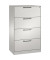 H&auml;ngeregistraturschrank 146023412S10014 Asisto, lichtgrau, 4 Schubladen, 2-bahnig
