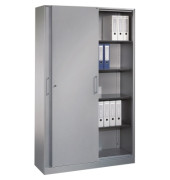 Rollladenschrank Asisto 142001000S10004, abschlie&szlig;bar, 5 OH, wei&szlig;aluminium, 120x198x43,5cm (BxHxT)