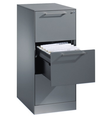 H&auml;ngeregistraturschrank Asisto 146245311S10005 A4 1bhg wsalu/wsalu