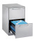 H&auml;ngeregistraturschrank 146275211S10001 Asisto, lichtgrau, 2 Schubladen, 1-bahnig