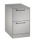 H&auml;ngeregistraturschrank 146275211S10026 Asisto, wei&szlig;aluminium, 2 Schubladen, 1-bahnig
