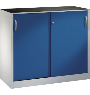 Werkzeugschrank 204609S10067 Schiebet&uuml;r 1000x1200x400mm lgr/ebl