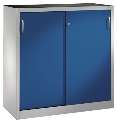 Werkzeugschrank 204709S10023 Schiebetür 1200x1200x400mm lgr/ebl