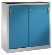 Werkzeugschrank 204709S10024 Schiebet&uuml;r 1200x1200x400mm lgr/lbl