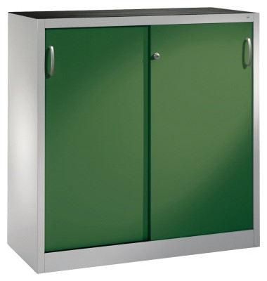 Werkzeugschrank 204709S10033 Schiebet&uuml;r 1200x1200x400mm lgr/rgn