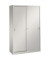 Schiebet&uuml;renschrank Acurado 205000S10169, abschlie&szlig;bar, 5 OH, wei&szlig;aluminium, 120x195x50cm (BxHxT)