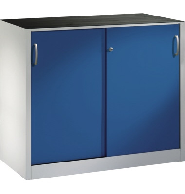 Werkzeugschrank 205609S10076 Schiebet&uuml;r 1000x1200x500mm lgr/ebl